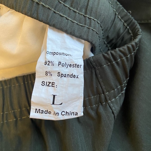 Amazon brand mens shorts olive green - Picture 6 of 6